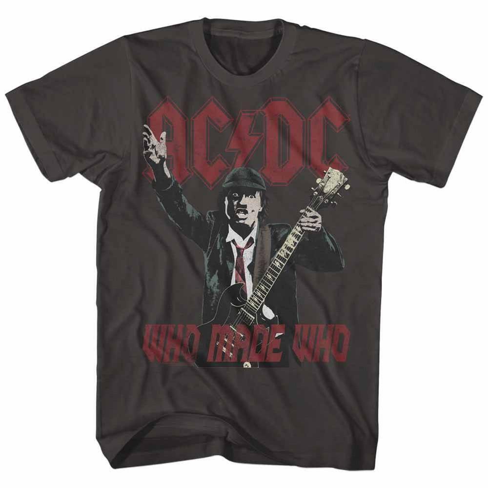 Acdc Who Made Who Smoke Adult T Shirt